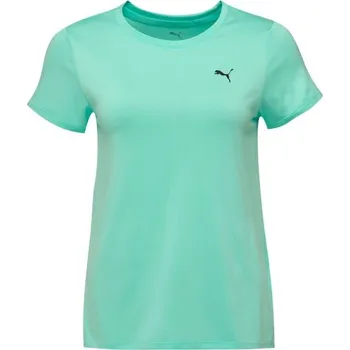 Dámské sportovní triko Puma W TAD ESSENTIAL CREW TEE XS Tyrkysová, Černá