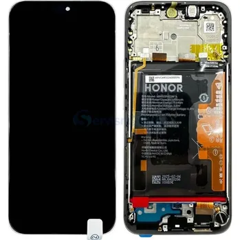 LCD display + dotyková deska + přední kryt pro Honor 400 Lite, black