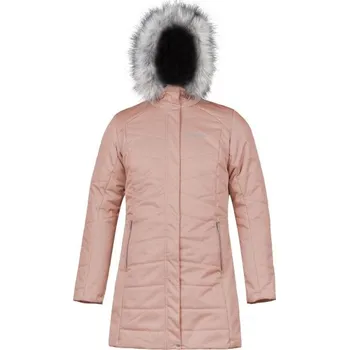 Dámský kabát Dámský zimní kabát Hannah WINIA 36 Růžová, Šedá