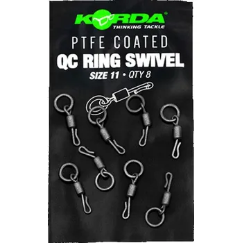 Obratlík Korda PTFE QC Ring Swivel Velikost 11