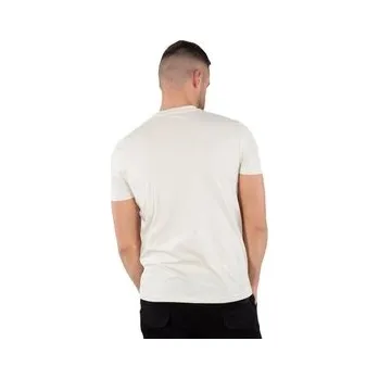 Pánské tričko Alpha Industries T-Shirt AI.100501-578-XXL Écru Regular Fit 3XL