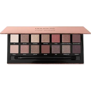 Oční stíny Douglas Collection - Make-Up Pink Nudes Eyeshadow Palette Paletky očních stínů 17.6 g Rosegold dámské