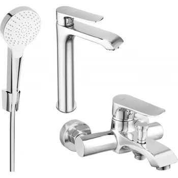 Vodovodní baterie Mexen Pecos R05 vanová sada, chrom - 72713R05-00 Bateriové soupravy