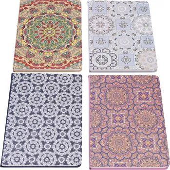 Blok Linkovaný notes 14,5 × 21 cm, 80 listů – Ornamenty