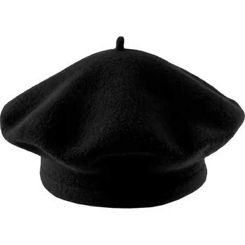 Čepice Dámský / dívčí baret Tonak 100% vlna, střední, 8 vel. 11,5" (090018) černá