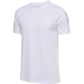 Pánské oblečení Triko Hummel hmlELEMENTAL CHEVRON COTTON TEE 225881-9001 Velikost S