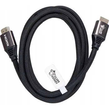 Video kabel HDMI 2.1 kabel Silver Monkey HD-020SM2-1 opletený, 2 m