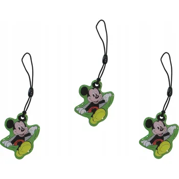 Přívěsek Na Klíče programovatelný 3 kusy - Myška Micki TAG ID T5577 125kHz