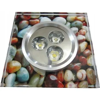 Bodové svítidlo LED bodové svítidlo Oregon 3*1W, teplá bílá