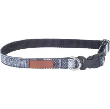 Obojek pro psa AMIPLAY Nastavitelný obojek řady London, vel. XL, šedý
