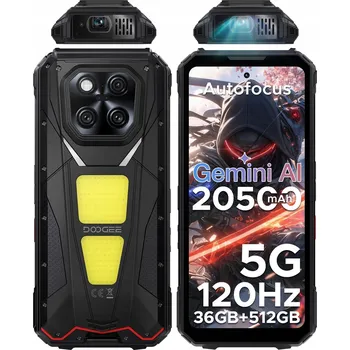 Mobilní telefon Smartphone DOOGEE V Max Play 16 GB / 512 GB 5G černý