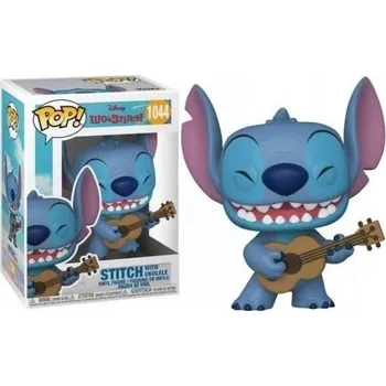 Figurka Funko Pop! Lilo & Stitch – figurka z Disney pohádky do sbírky Funko Pop! Stitch s kytarou, figurka pro děti na hraní, filmové dárky z pohádek, figurka Stitche s ukulele
