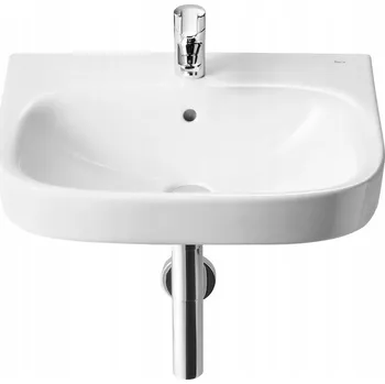 Umyvadlo Nástěnné umyvadlo obdélníkové Roca Debba 60 cm bílé