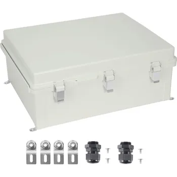 Rozvaděč SucceBuy Venkovní Rozvodná Skříň 350x250x150MM Plochá Vrchní Část