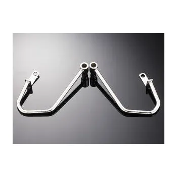 Zavazadlo na motocykl Highway Hawk Podpěry brašen pro motocykly Yamaha Xv750/1100 (2ks) - Chrom