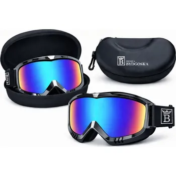 Sluneční brýle Černé brýle pánské dámské snowboardové moto čtyřkolka koloběžka prkno UV400