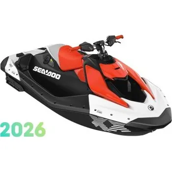 Vodní skútr Skútr vodní Sea-Doo SPARK TRIXX 1-up iBR 90hp červený