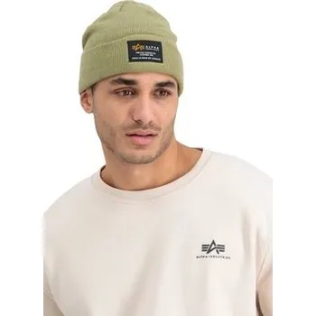 Čepice Alpha Industries Čepice Alpha Industries Crew Beanie Stratos Khaki OS