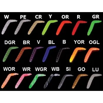 Saenger Iron Trout Gumová Nástraha Baco 6 ks 4 cm-Barva WR