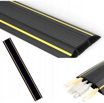 kabelová chránička 2 m Podlahový kabelový most Kryt kabelů Ochrana podlahových kabelů