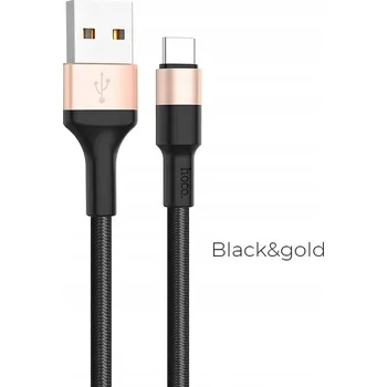 Datový kabel Kabel Hoco USB - USB typ C 1 m černý