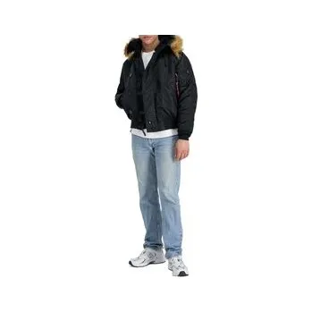 Alpha Industries Zimní bunda AI.100105-03-XL Černá Relaxed Fit XL
