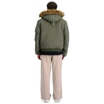 Pánská móda Alpha Industries Zimní bunda AI.148129-142-S Khaki Vintage Fit 3XL