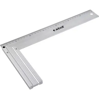 Úhloměr Úhelník hliníkový EXTOL CRAFT 3327 400mm