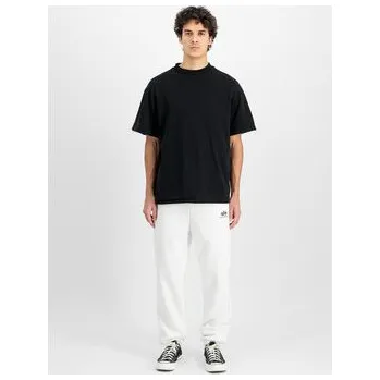 Pánské kalhoty Alpha Industries Joggers kalhoty Basic Small Logo II Jogger Bílá Regular Fit 3XL