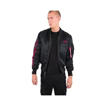 Pánský bomber Alpha Industries Bunda bomber AI.133104-94-XXL Černá Slim Fit M