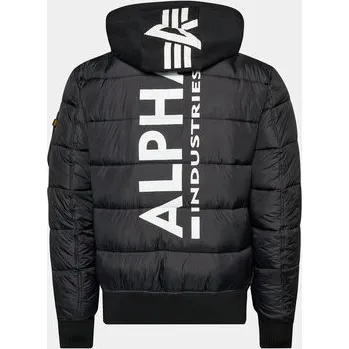 Alpha Industries Zimní bunda Ma-1 ZH Back Print 118107 Černá Regular Fit M