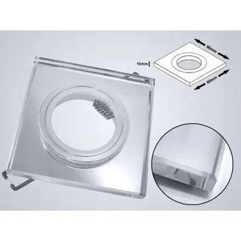 IP kamera Obdélníkové očko Bowi bezbarvé, stříbrné