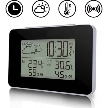 IP kamera Profesionální meteorologická stanice s bezdrátovým senzorem a předpovědí počasí