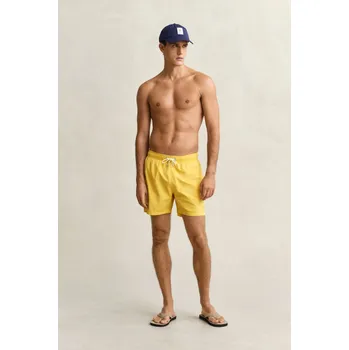 Pánské plavky PLAVKY GANT SWIM SHORTS MUSTARD YELLOW