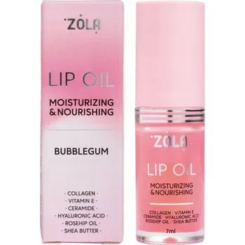 Přípravek na rty ZOLA Olejíček na rty Bubble Gum 7 ml