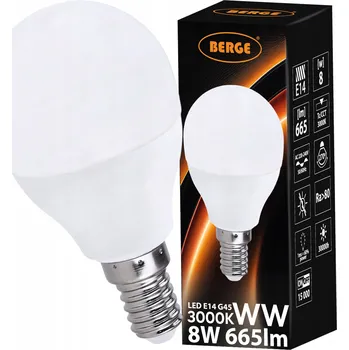 Žárovka LED žárovka Berge E14 8W A+