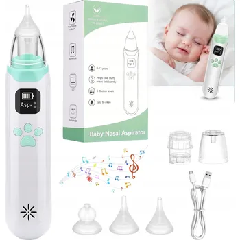 Kojenecká hygiena ELEKTRICKÁ ODSÁVAČKA NOSU PRO DĚTI S REGULACÍ SÁNÍ - VÝKONNÁ