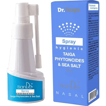 Nosní sprej Dr.Taiga Hygienický sprej Fytoncidy tajgy a mořská sůl, 35 g