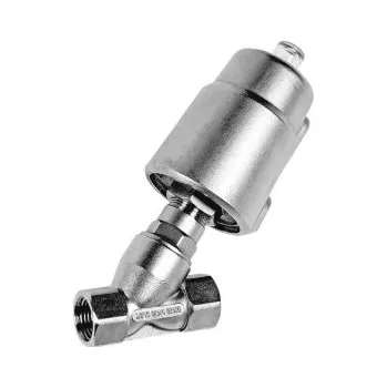 Ventil Ventil šikmý s pneupohonem - NC, T50 - 1.4404: 1"