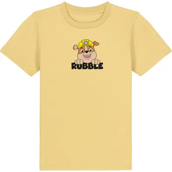 Dámské tričko Dětské tričko Feetee Paw Patrol Rubble M