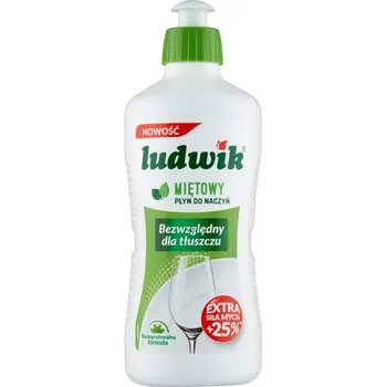 Prostředek na mytí nádobí Ludwik mátový 0,45 l