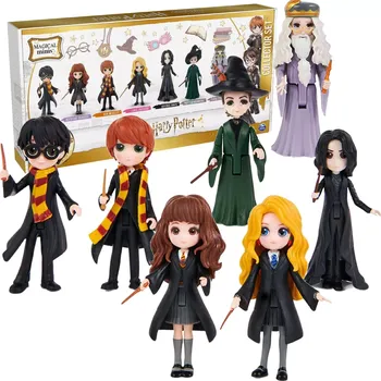 Figurka Harry Potter Magical Minis sběratelský set 7 figurek s herní scénou Velká síň