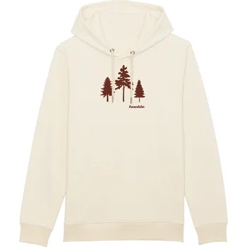 Dámská mikina Mikina Stromy béžová XL