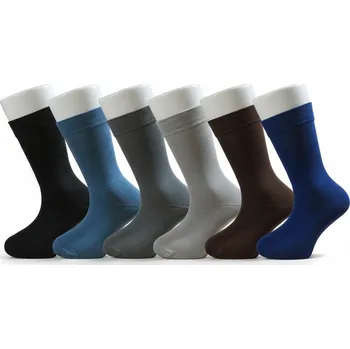 Dámské ponožky Ponožky dámské ELASTIK D21 39-41 Mix tmavých barev