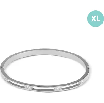 Náramek Pevný ocelový náramek JVD SSSB0098XI8BIXL