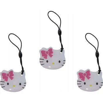 Programovatelná Přívěsek Na Klíče 3 kusy - Hello Kitty TAG ID T5577 125kHz