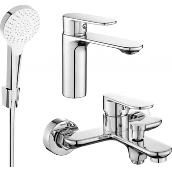 Vodovodní baterie Mexen Milo R05 vanový set, chrom - 71303R05-00 Bateriové soupravy