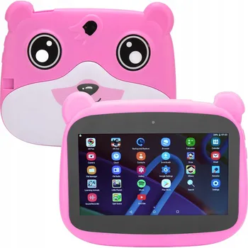 Tablet TABLET PRO DĚTI 7 PALCŮ ANDROID 10 2GB 32GB RŮŽOVÝ WIFI GPS 8 JADER
