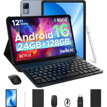 Tablet DOOGEE Tablet U12 FHD+ 12" Android 16 24+128GB/2TB 9000mAh WIFI/3.5MM/FM