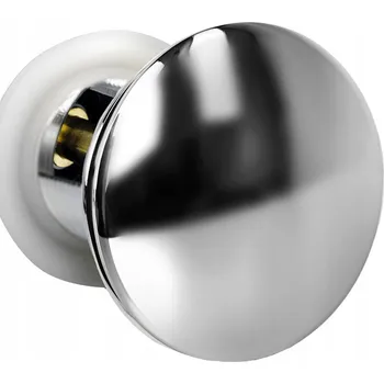 Sifon Zátka s přepadem klik-klak kulatý Hydrosan stříbrná